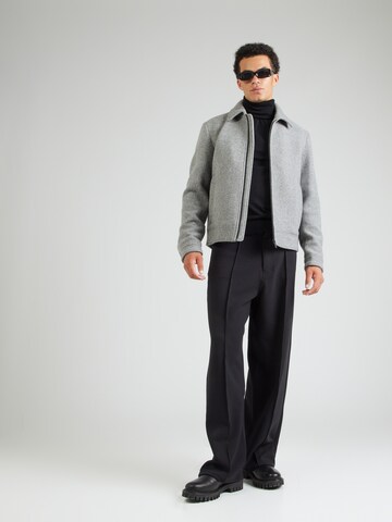 SELECTED HOMME Übergangsjacke 'New Filip' in Grau