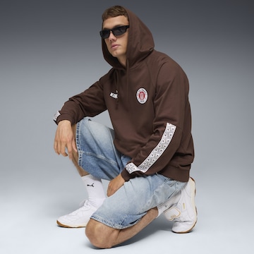 PUMA Sports sweater 'FC St. Pauli King' in Brown