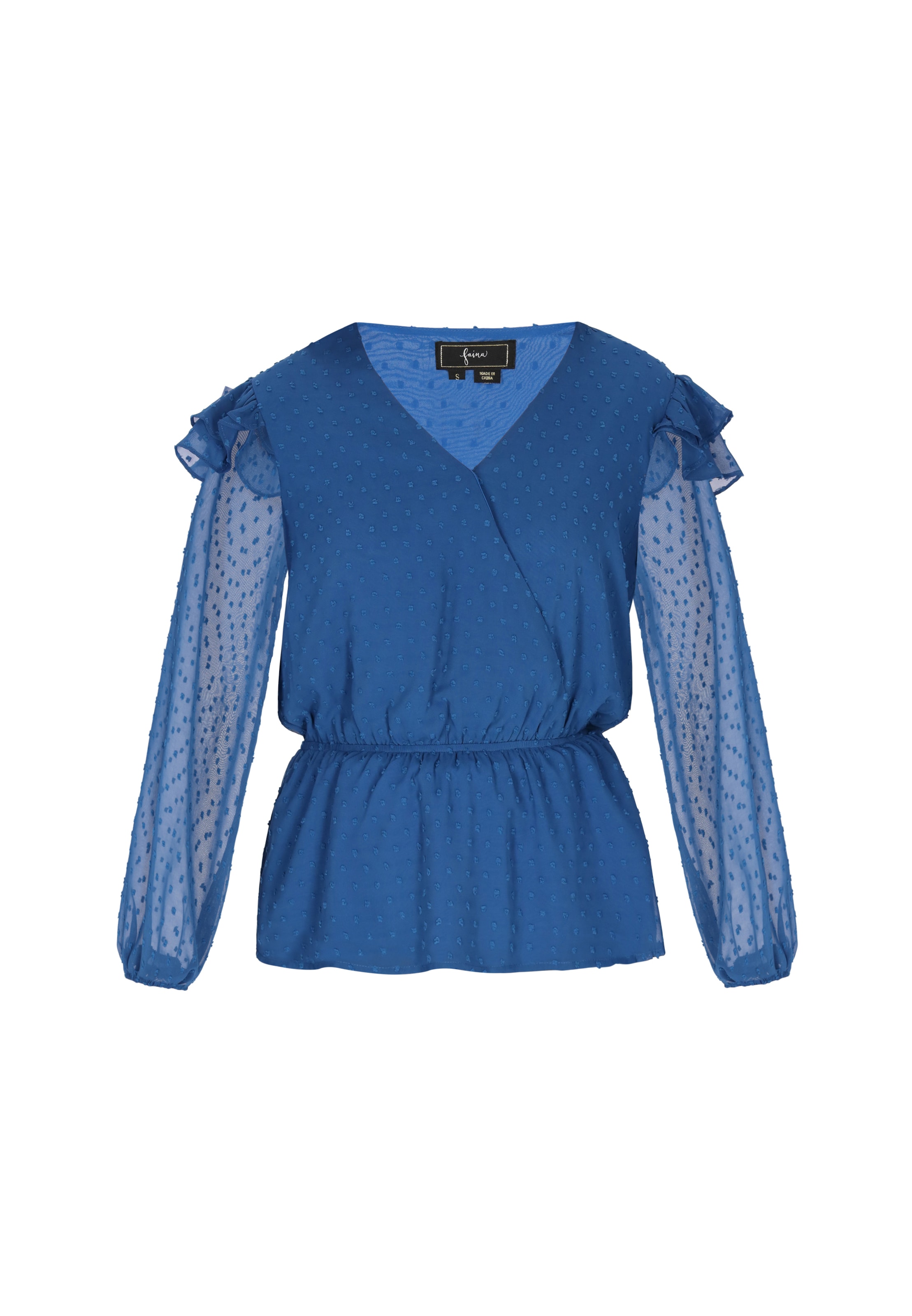 faina Блузка в Синий: спереди