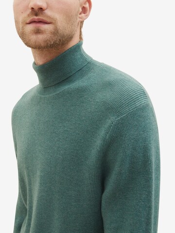 TOM TAILOR Pullover in Grün