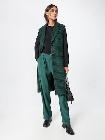 Moves Loose fit Pleat-Front Pants 'Nimma' in Green