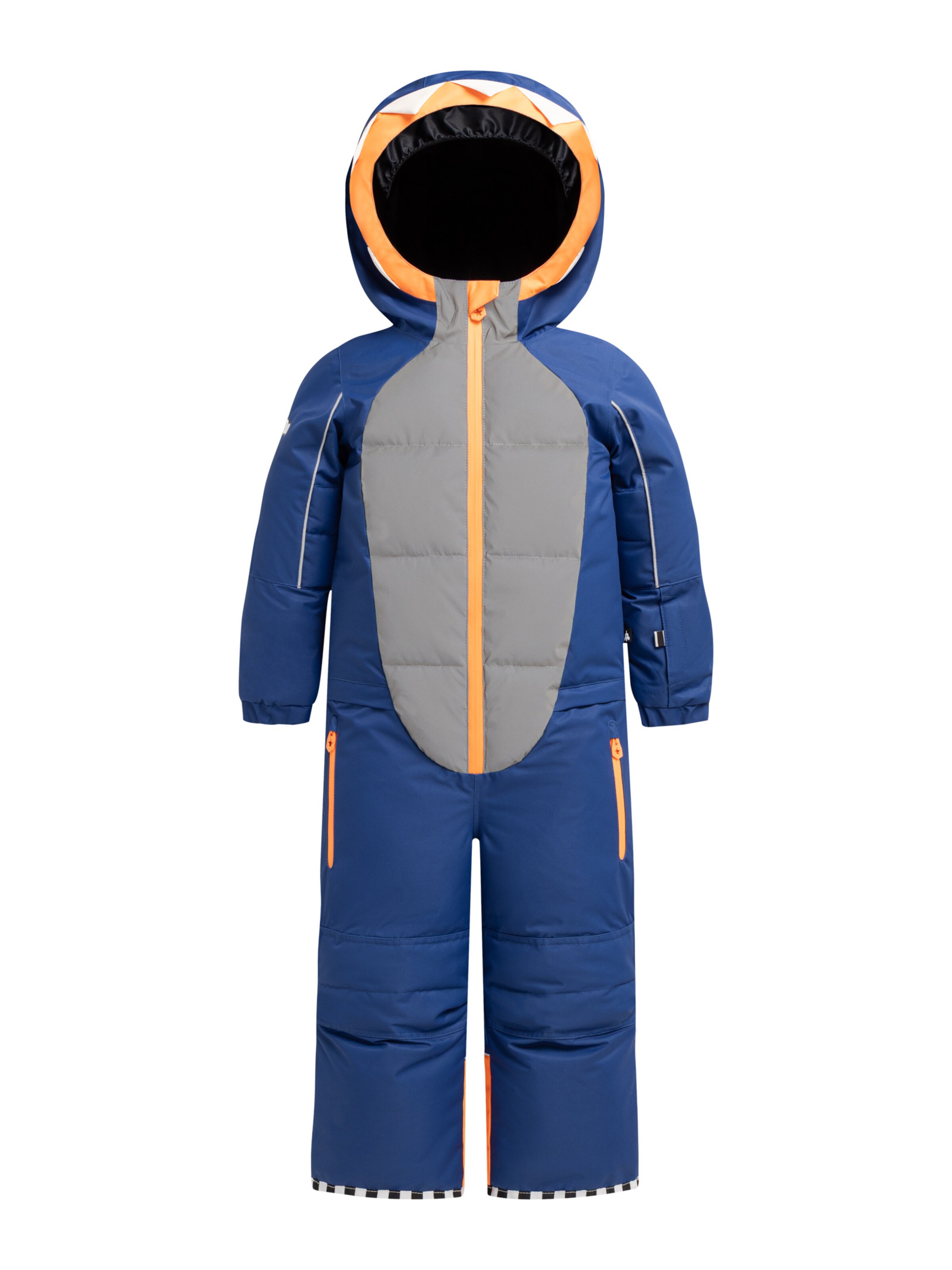 WeeDo Overall 'SHARKDO Schneeanzug' in Blue: front