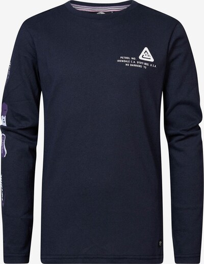 Petrol Industries Shirt in nachtblau / lila / weiß, Produktansicht