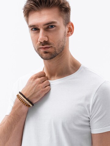 T-Shirt 'S1370' Ombre en blanc