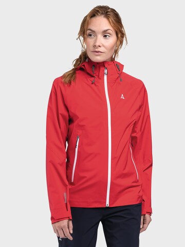 Schöffel Outdoor jacket ' Vistdal ' in Red: front