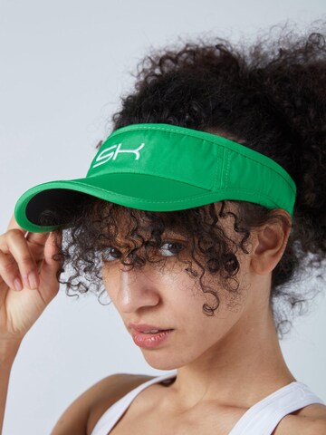 SPORTKIND Athletic Cap 'Sun Visor' in Green: front