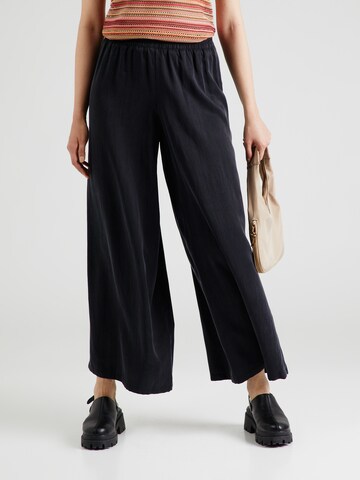 Wide leg Pantaloni 'CEILING' di DRYKORN in nero: frontale