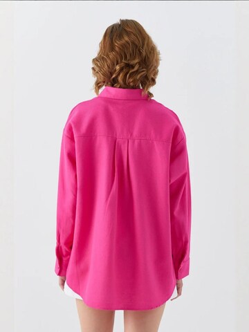 MixRay Blouse in Pink
