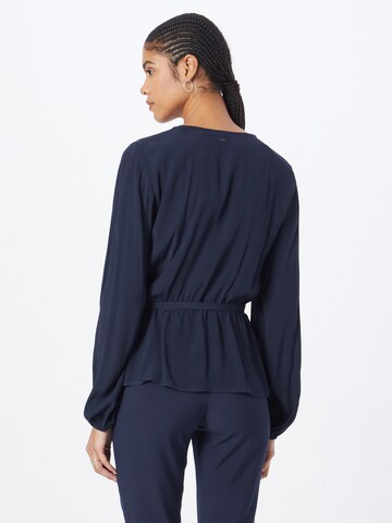 TOM TAILOR DENIM Bluse in Schwarz