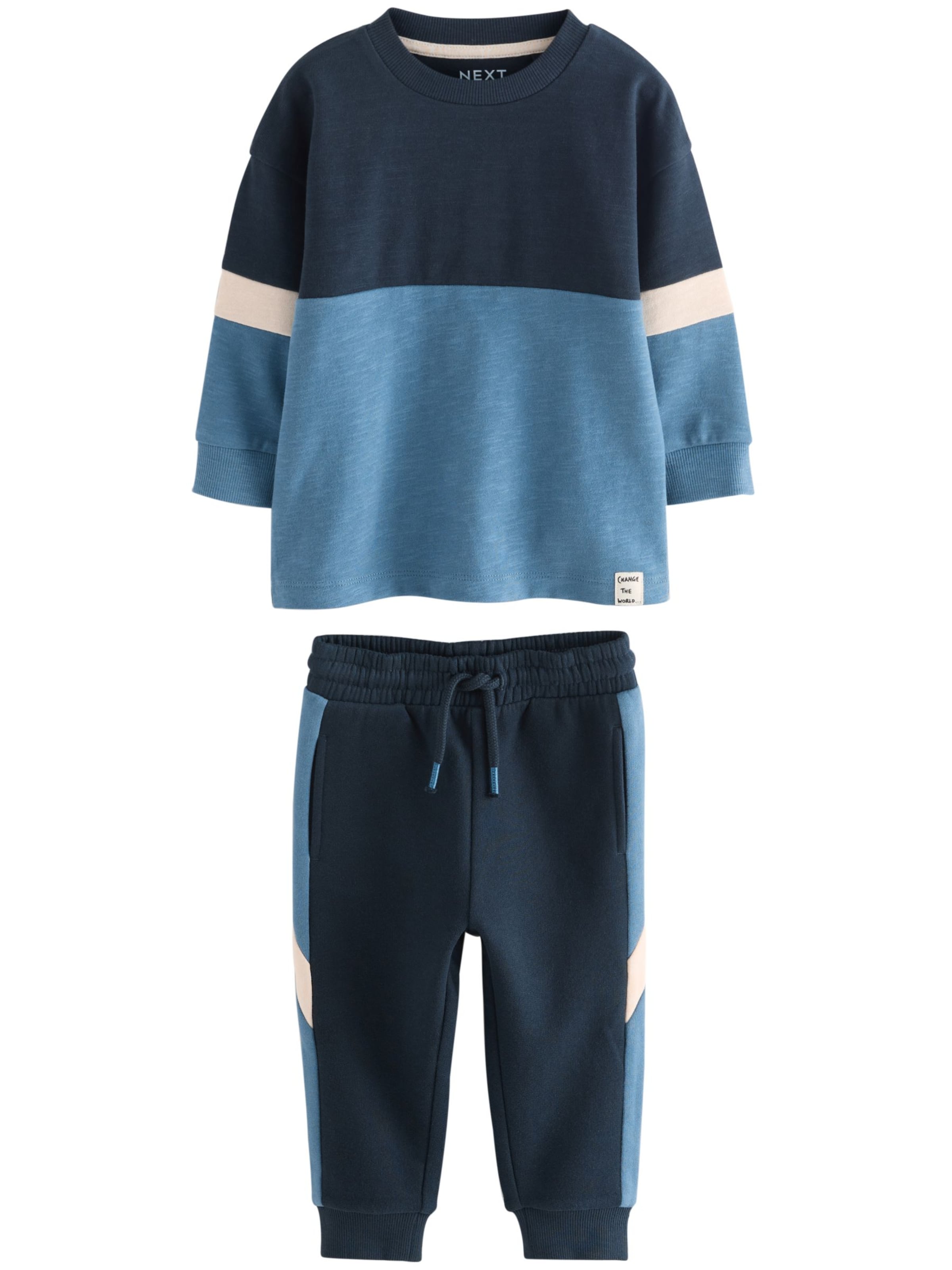 Next Komplekt, värv sinine: eest vaates