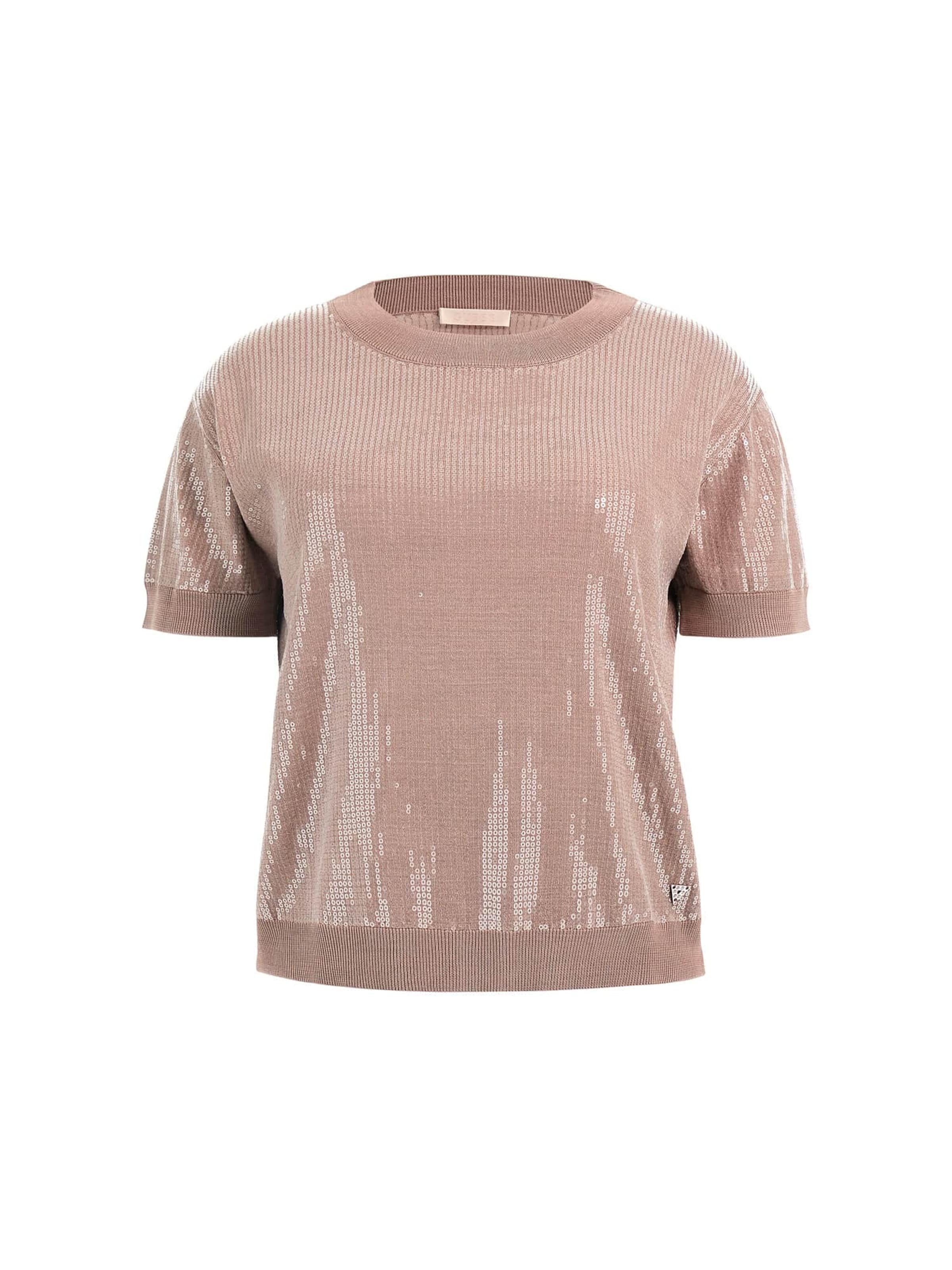 GUESS Pullover in Braun: Vorderseite