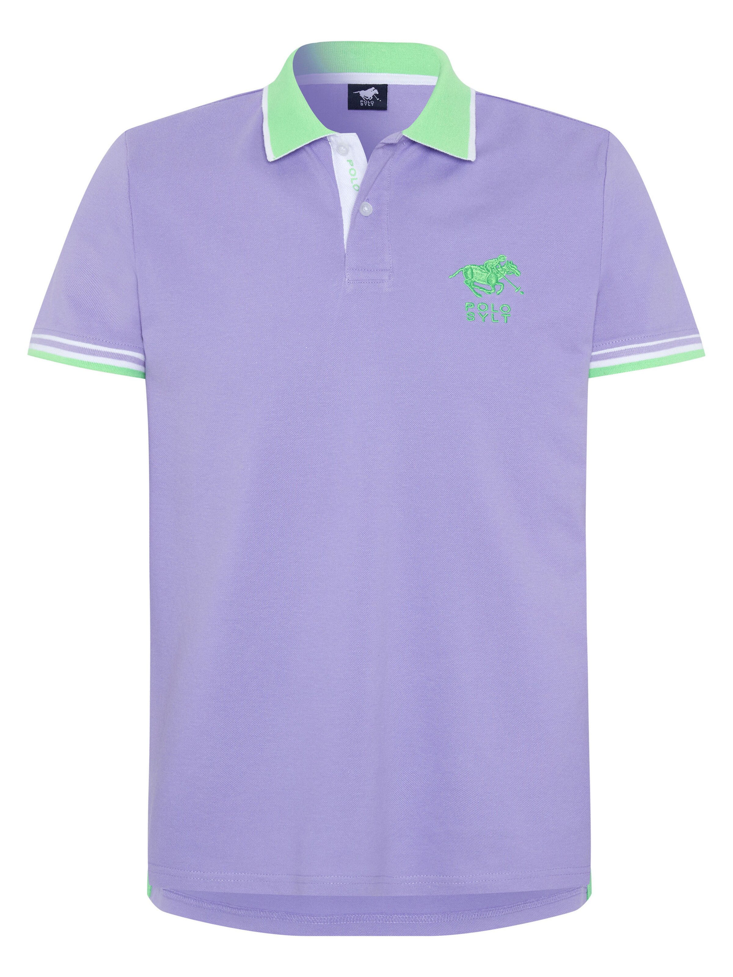 Polo Sylt Poloshirt in Lila: Vorderseite