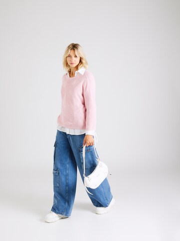 comma casual identity Sweater in Pink