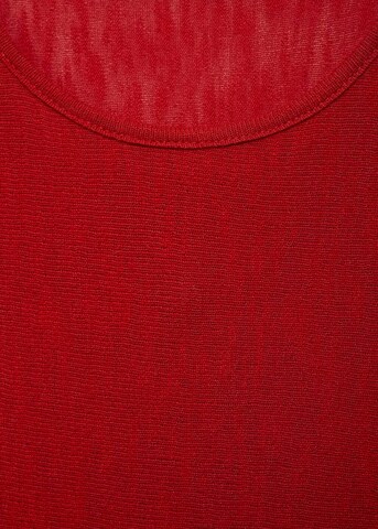 MANGO Strickkleid in Rot