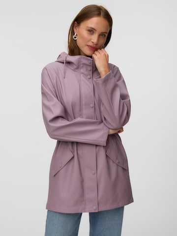 VERO MODA - Abrigo de entretiempo 'VMMALOU' en lila: frente