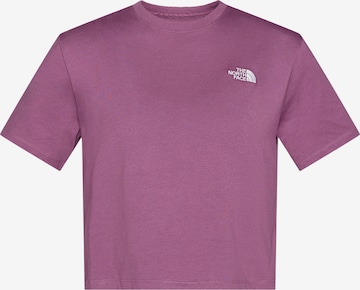 THE NORTH FACE T-Shirt 'EVOLUTION SIMPLE DOME' in Lila: Vorderseite