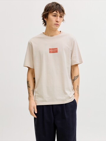 JACK & JONES Särk 'JJFRANK', värv beež