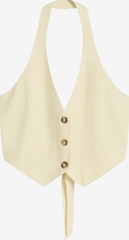 Bershka Pukuliivi värissä keltainen: etupuoli