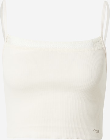 SLOGGI Top 'GO Ribbed' in Beige: predná strana