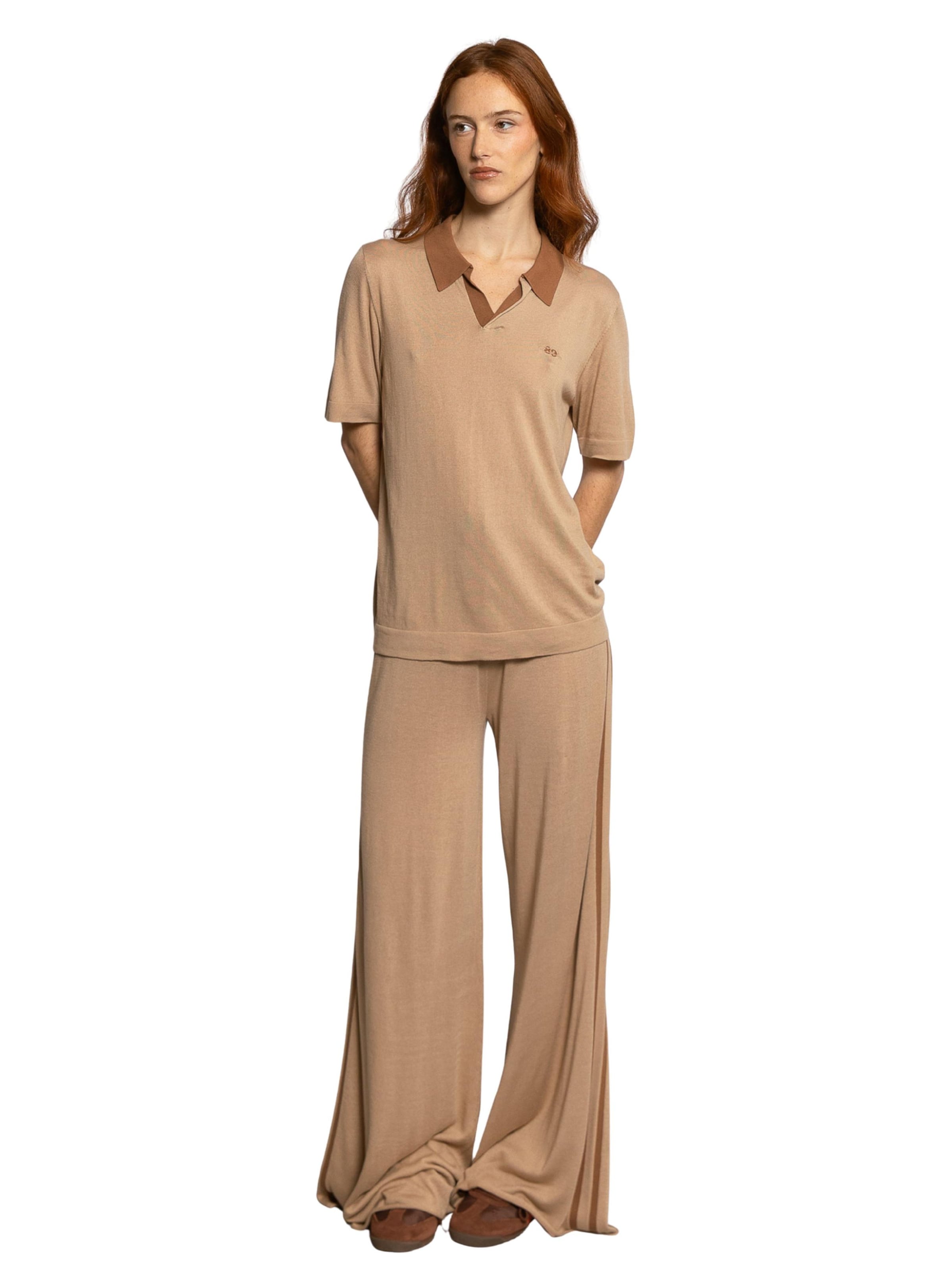 Loosefit Pantalon 'Bambou & Coton' LDB en beige