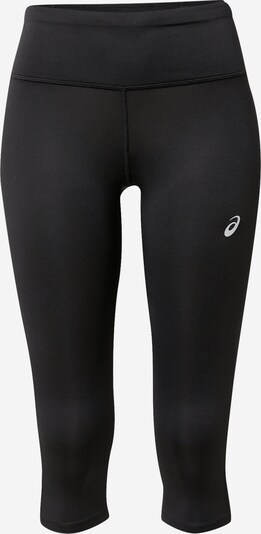ASICS Sportbroek 'Core' in de kleur Zwart / Wit, Productweergave
