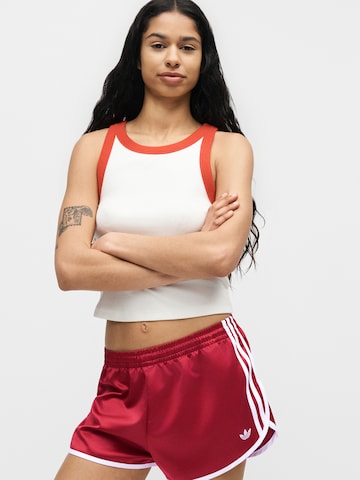 ADIDAS ORIGINALS Regular Broek 'SPRNTR' in Rood