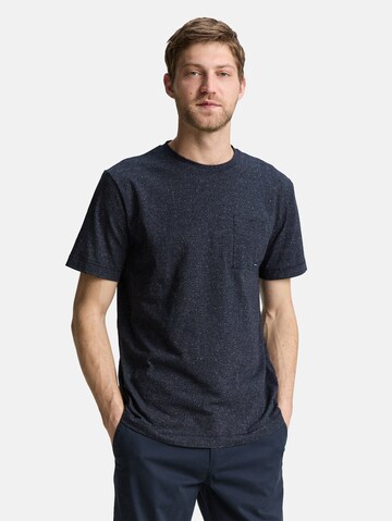 TOM TAILOR Shirt in Blauw: voorkant
