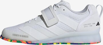 ADIDAS PERFORMANCE Athletic Shoes in White: front