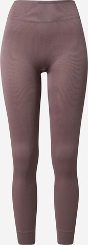 Pantalon de sport 'Jaia' ONLY PLAY en marron : devant