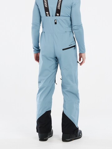 PROTEST Regular Workout Pants 'PRTBASE' in Blue