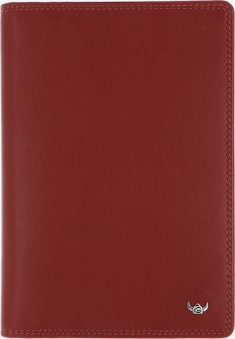 Portamonete di GOLDEN HEAD in rosso: frontale