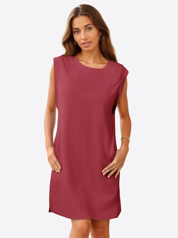 raudona Imily Bela Suknelė: priekis