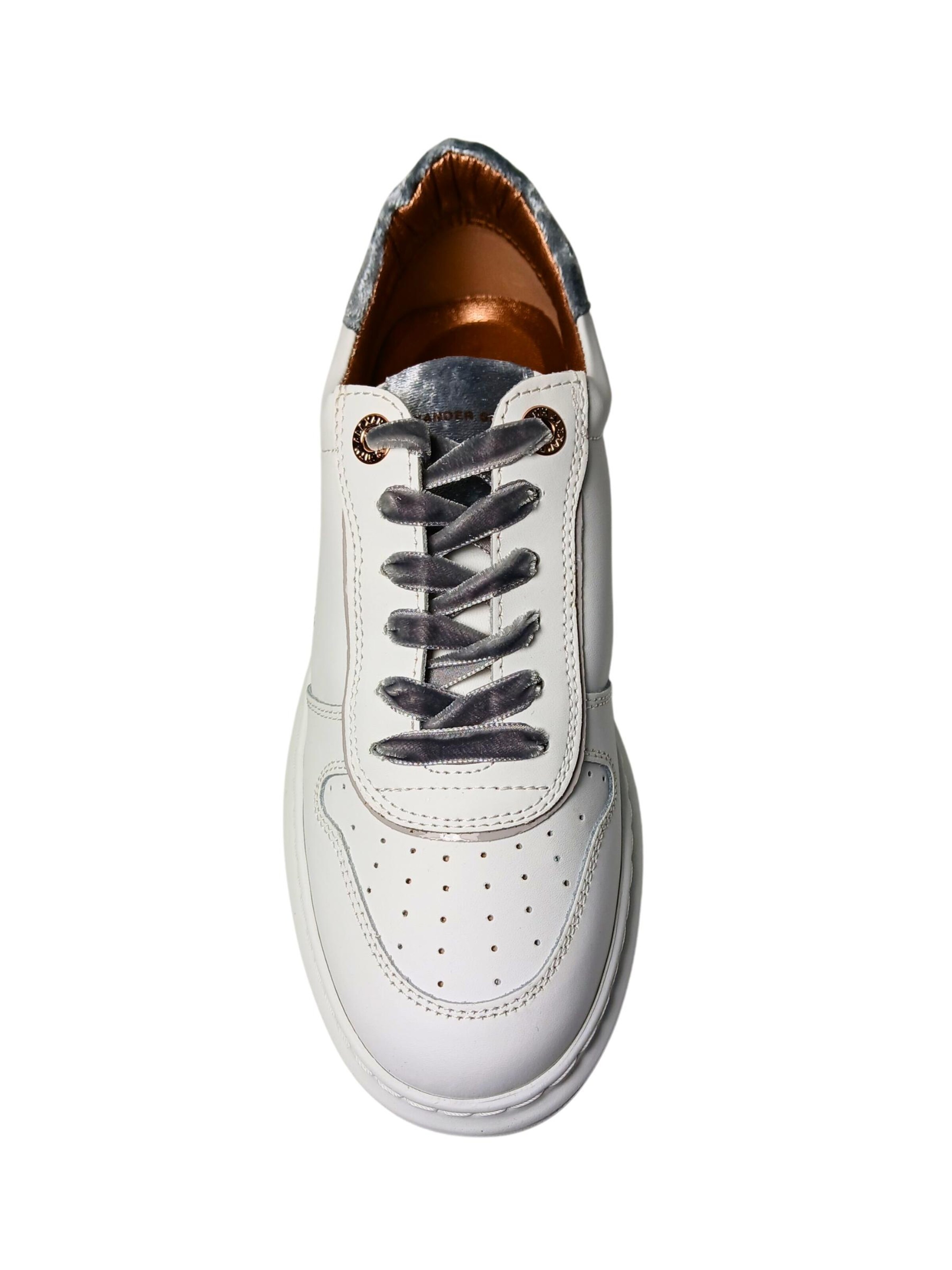 Alexander Smith Platform trainers in White