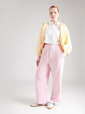 ONLY Carmakoma Regular Hose 'CARSILDA' in Pink