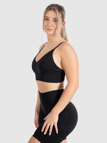 Smilodox Bralette Sports bra ' Maria ' in Black