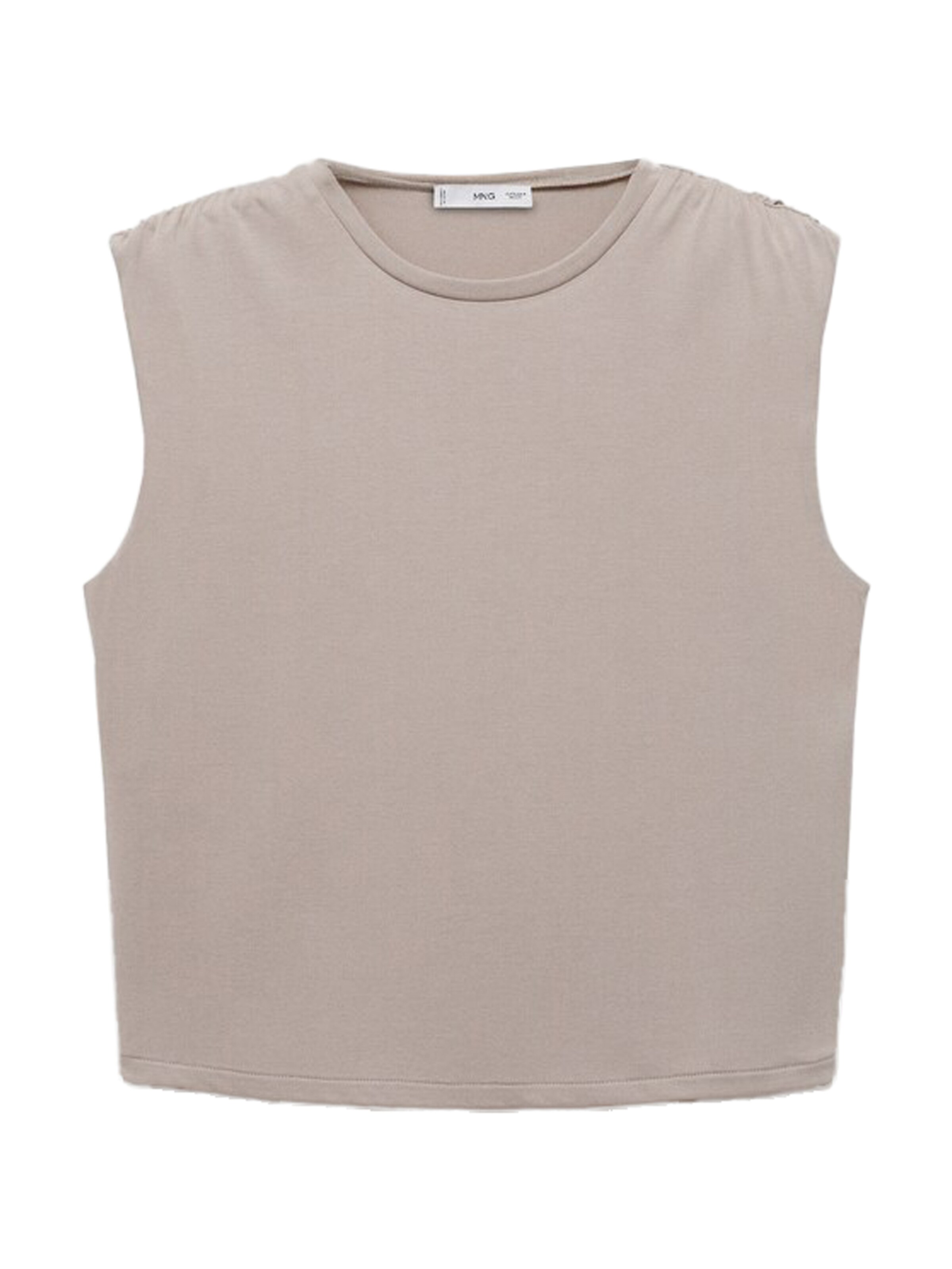 MANGO Top 'KIWI' - Sivá: predná strana