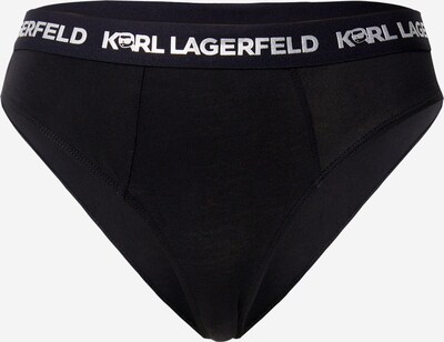 Karl Lagerfeld Slip 'Ikonik 2.0' u crna / bijela, Pregled proizvoda