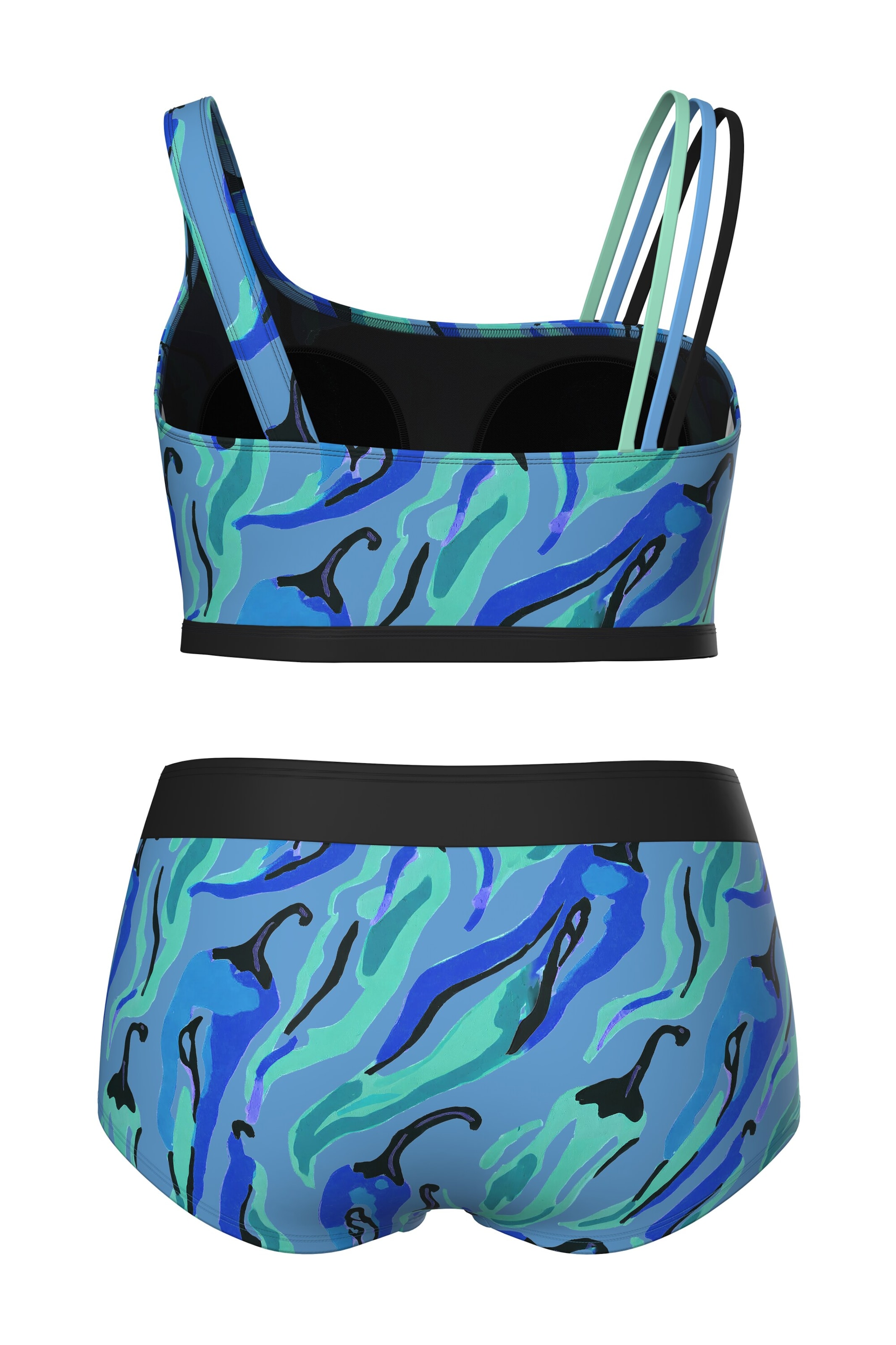 Ulla Popken Bustier Wäsche-Sets in Blau