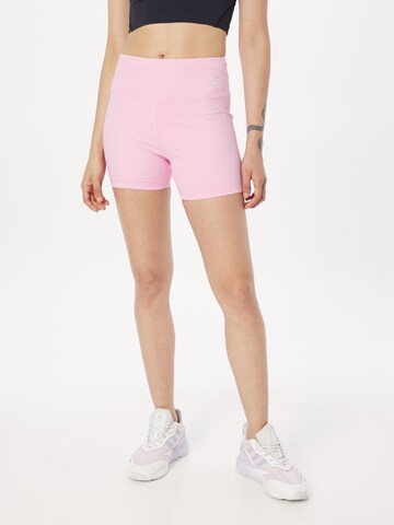 Juicy Couture Sport Skinny Fit Спортен панталон 'LIZA' в розово: отпред