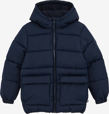 mėlyna WE Fashion Demisezoninė striukė: priekis