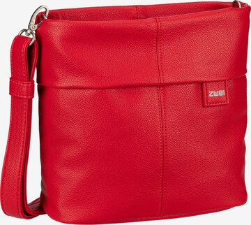 ZWEI Crossbody Bag ' Mademoiselle ' in Red: front