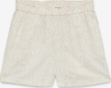 Pantaloni 'VMDICTHE' de la VERO MODA pe bej: față