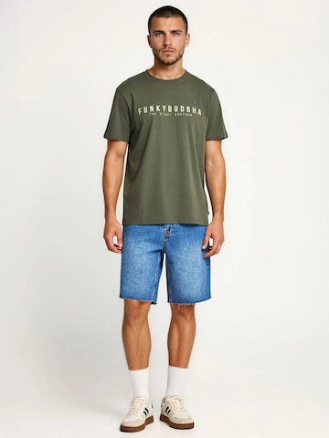 Funky Buddha Футболка в Зеленый