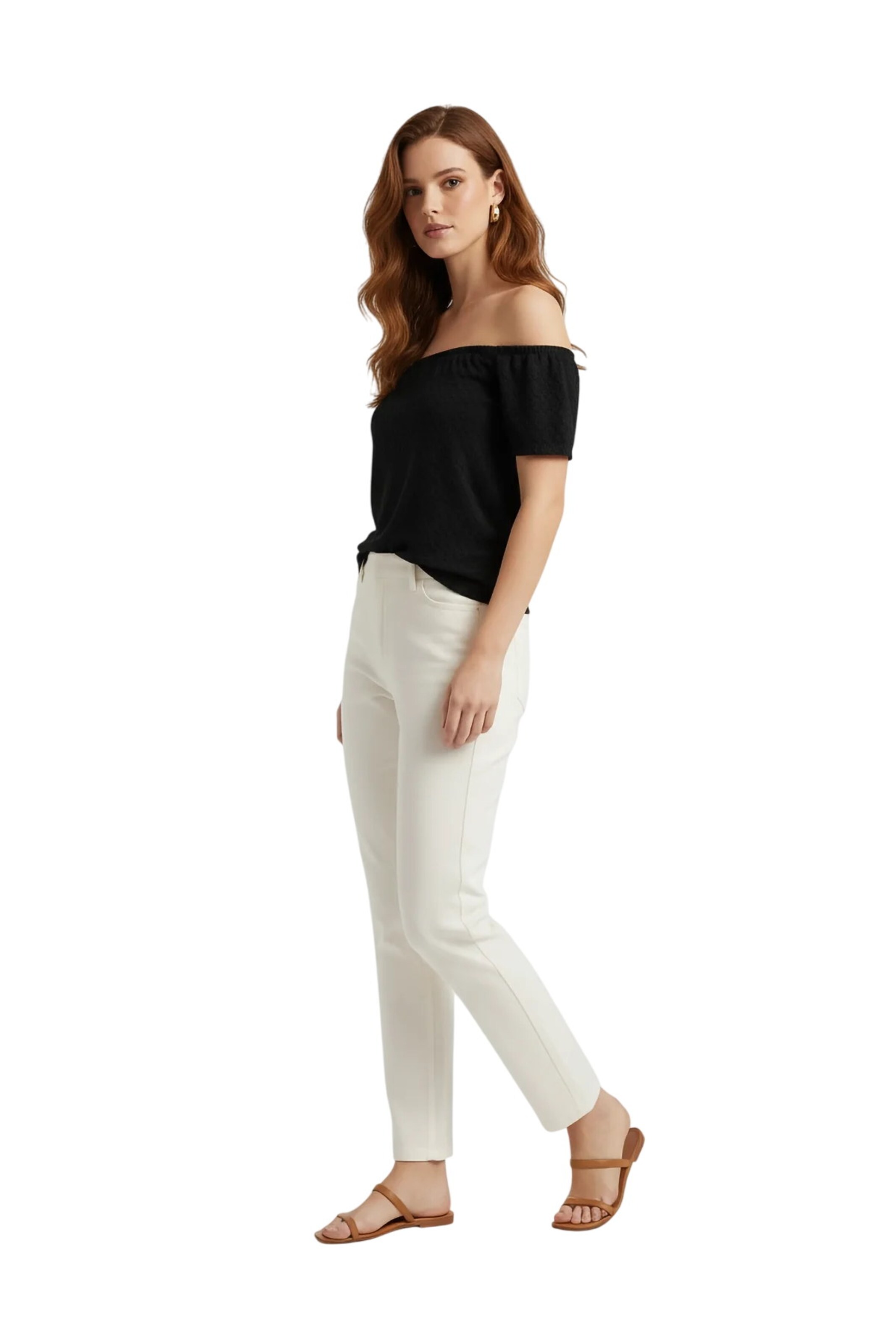 Alexa Dash Blouse in Black