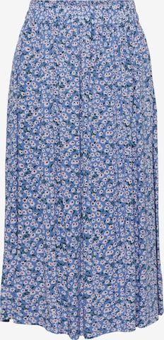 Pieces Petite Skirt 'NYA' in Blue: front