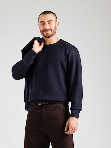 JJ Rebel Pullover 'JREBJEFF' in Blau: Vorderseite