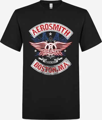 T-Shirt 'Aerosmith Boston Pride T-Shirt' Aerosmith en noir : devant