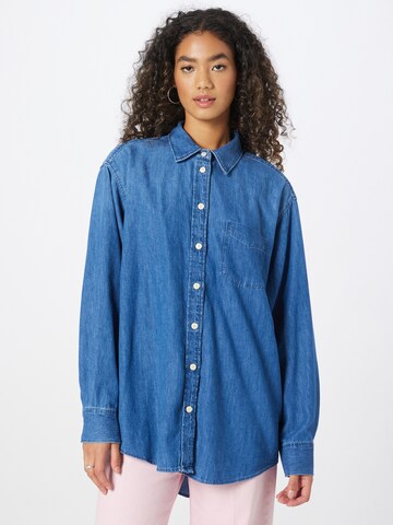 Camicia da donna 'WARNER' di GAP in blu: frontale