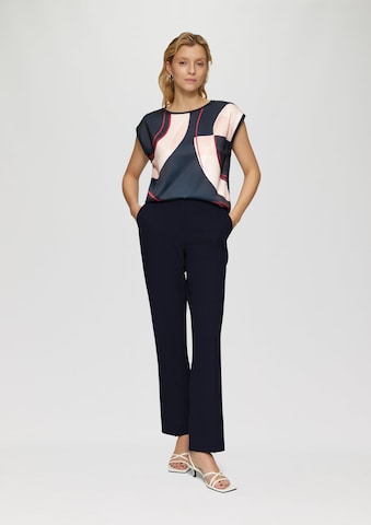 s.Oliver BLACK LABEL Blouse in Blue