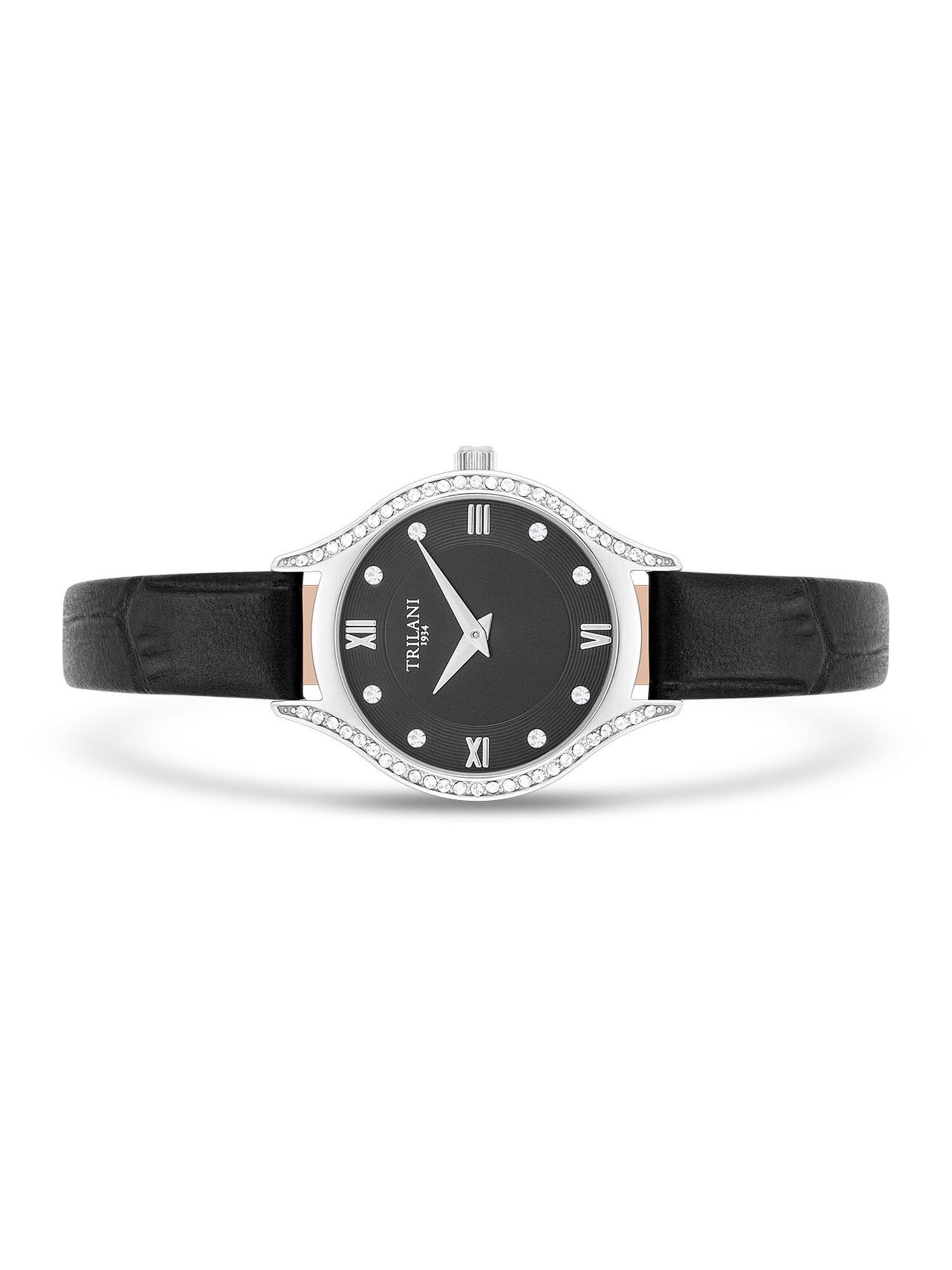 Trilani Analoog horloge in Zwart